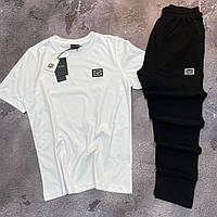Спортивный костюм Dolce Gabbana / Комплект мужской штаны + футболка Дольче Габбана / Костюмы брендовые мужские