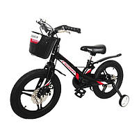 Велосипед детский двухколесный 16 дюймов Crosser Hunter Premium, черный