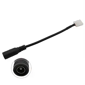 Роз'єм DC Power, Female 5.5x2.1мм х конектор 5050. Конектор для світлодіодної стрічки 5050.