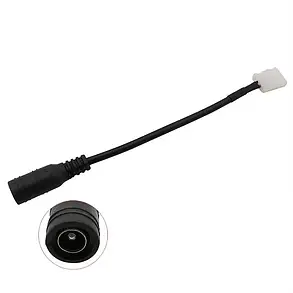 Роз'єм DC Power, Female 5.5x2.1мм х конектор 5050. Конектор для світлодіодної стрічки 5050., фото 1