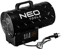 Мобильная газовая пушка Neo Tools 15кВт 580 м3/ч 150 м2 тепловая пушка для натяжных потолков (E130-90-083)