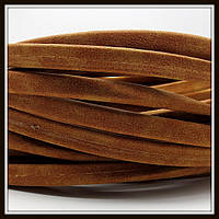 Шнур замшевий 10*5 мм, колір пісок