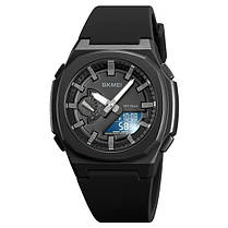 Чоловічий спортивний тактичний наручний годинник Skmei Trust Gummer, фото 2