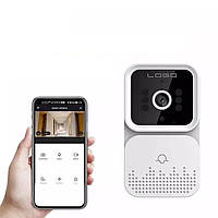 Бездротовий дверний відеодзвінок Wi-Fi Smart Doorbell M6 (Tuya app)