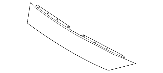 Накладка панелі радіатора Mazda: 6, GSH7507E164, фото 1