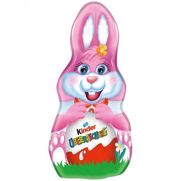 Шоколадний зайчик Kinder Bunny Pink 75 гр. Німеччина