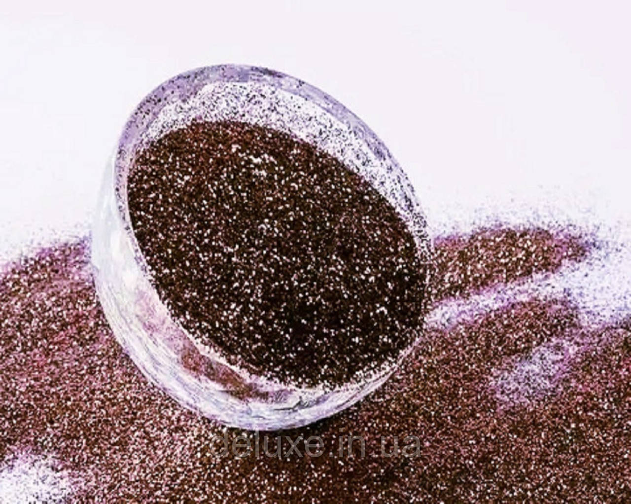 Глітер класичний Hexagon Metallic Преміум, шоколадний, крапка, колір СА 1330, розмір 1/96 (0.3 мм), 1кг, фото 1