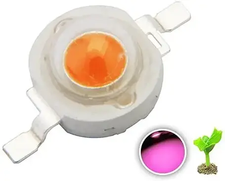 Светодиод Epistar 3W, Fullscpectrum. Повноспектральний світлодіод., фото 2