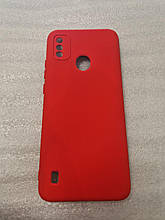 Чохол  silicone Case ZTE Blade A51 2021 red