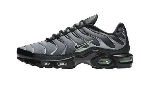 Nike Air Max Plus Black Particle Grey Vapor Green