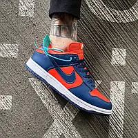 Мужские кроссовки Nike Dunk Low CL "Utility Orange/Meteor Blue-Sail" 41