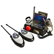 Рація дитяча зі шпигунською станцією (2 шт. в комплекті, звуковий ефект, на батарейках) 2509S, фото 3