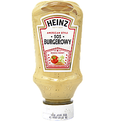 Соус бургер Хайнц Heinz burger 220ml 8шт/ящ (Код: 00-00005514)