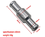 Зворотний клапан алюмінієвий 6, 8, 10, 12 мм, фото 4