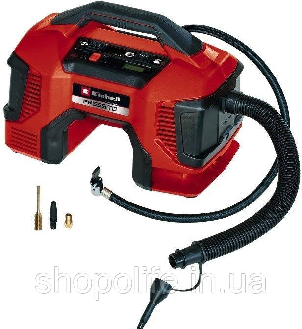 Einhell Компресор акум PRESSITO 18/21, 18В, PXC, 14-9 та 6 л/хв, 10.5 бар SPL - фото 3 - id-p1862323636