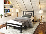 Ліжко Вереск Міні 90*200 металеве LOFT, фото 2