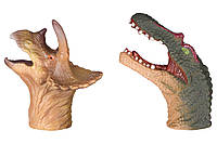 Same Toy Пальчиковий театр 2 од, Спинозавр та Трицератопс PER
