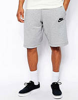 Чоловічі спортивні шорти Nike сірого кольору