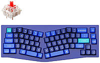Keychron Клавіатура Q8 100 Key QMK Gateron G PRO Red Hot-Swap RGB Knob ENGLISH Blue SPL