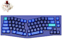 Keychron Клавіатура Q8 100 Key QMK Gateron G PRO Brown Hot-Swap RGB Knob ENGLISH Blue SPL