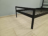 Ліжко Дамаск Міні 80*200 металеве LOFT, фото 7