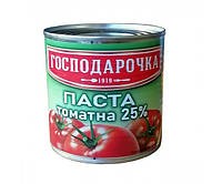 Томатная паста 25% ж/б Господарочка 420 г