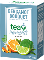 Чай черный листовой со вкусом бергамота Bergamot Bouquet Tea Moments 90 г