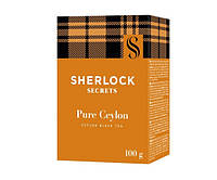 Чай черный цейлонский крупнолистовой Pure Ceylon Sherlock Secrets 100 г