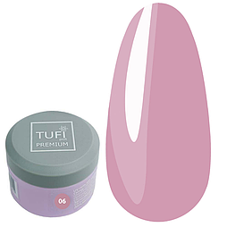 UV гель для нарощення TUFI profi PREMIUM Builder Gel 06 French Pink 15 г