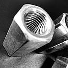 DIN 6334 Гайка муфта подовжена 5 цинк, фото 2