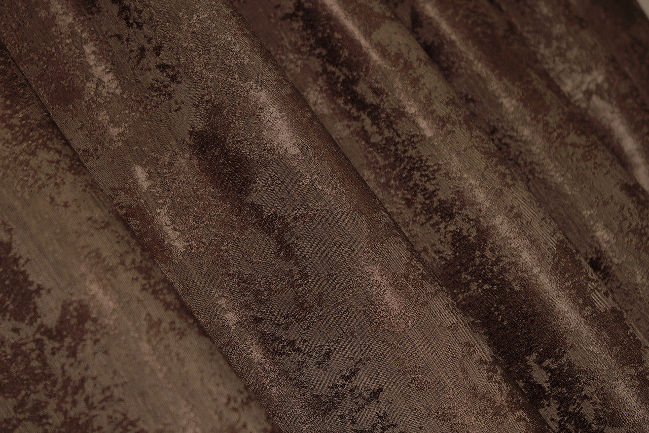 Шторна тканина жакард, колекція "Sultan YL", Туреччина, висота 2,7м. Колір шоколадний. Код 1202ш, фото 1