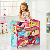 Дитячий комод ящик органайзер для іграшок Delta Принцеси, фото 2