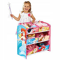 Дитячий комод ящик органайзер для іграшок Delta Принцеси, фото 3