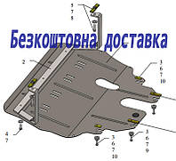 Защита двигателя Seat Ibiza 4 sport (2008-2017)(Защита двигателя Сеат Ибица) Кольчуга