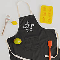 Кухонний фартух чоловічий з кишенею "Grill MASTER"