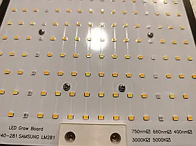 Світлодіодна лампа для рослин QUANTUM BOARD Samsung LM281B (V3.0) 120W, фото 4