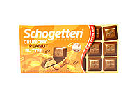 Шоколад молочный с арахисовой пастой Schogetten Crunchy Peanut Butter 100 г Германия