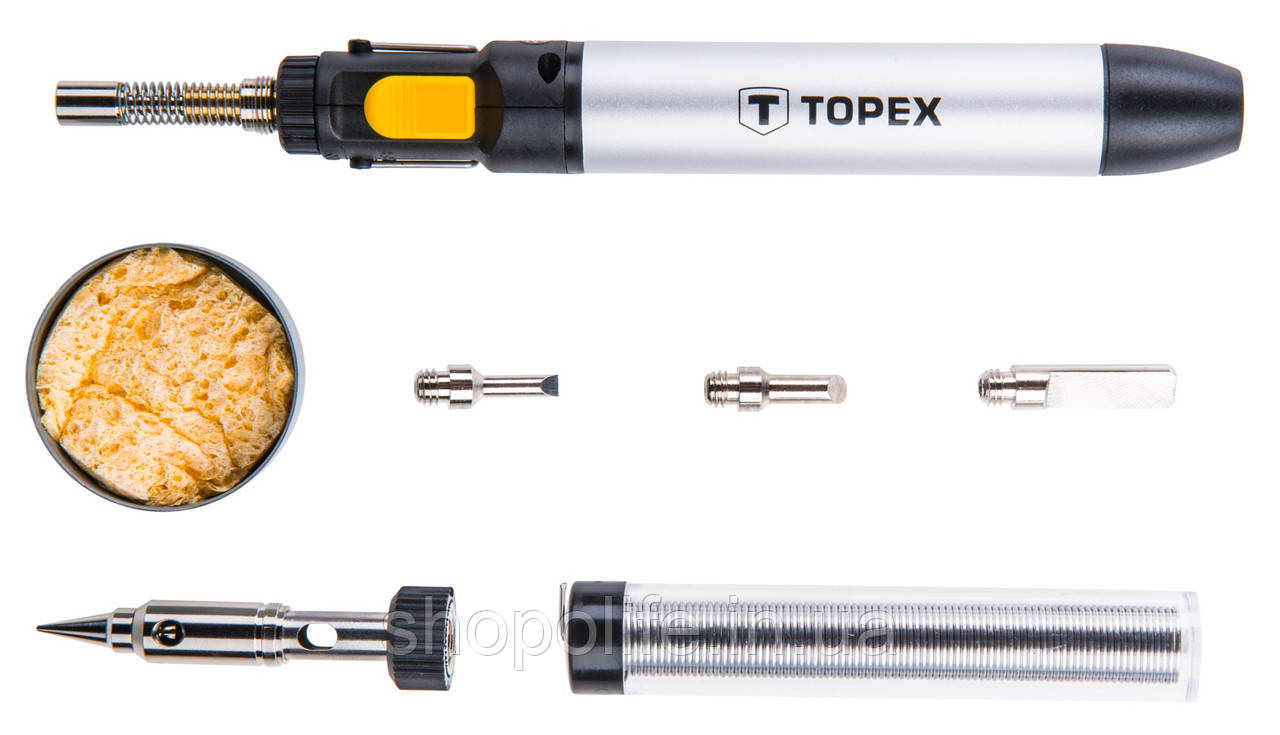 Topex 44E108 Мiкропальник 12 мл,у комплектi насадки SPL - фото 1 - id-p1862342390