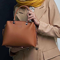 Женская сумка David Jones Девид Джонс коричневый, сумка на работу, офис, сумка офисная , жіночі сумки