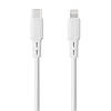 Кабель TYPE-C - LIGHTNING Flex 1 метр 20W GF-CL13WH (00727) White, фото 2