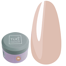 UV гель для нарощення TUFI profi PREMIUM Builder Gel 09 Peach 15 г