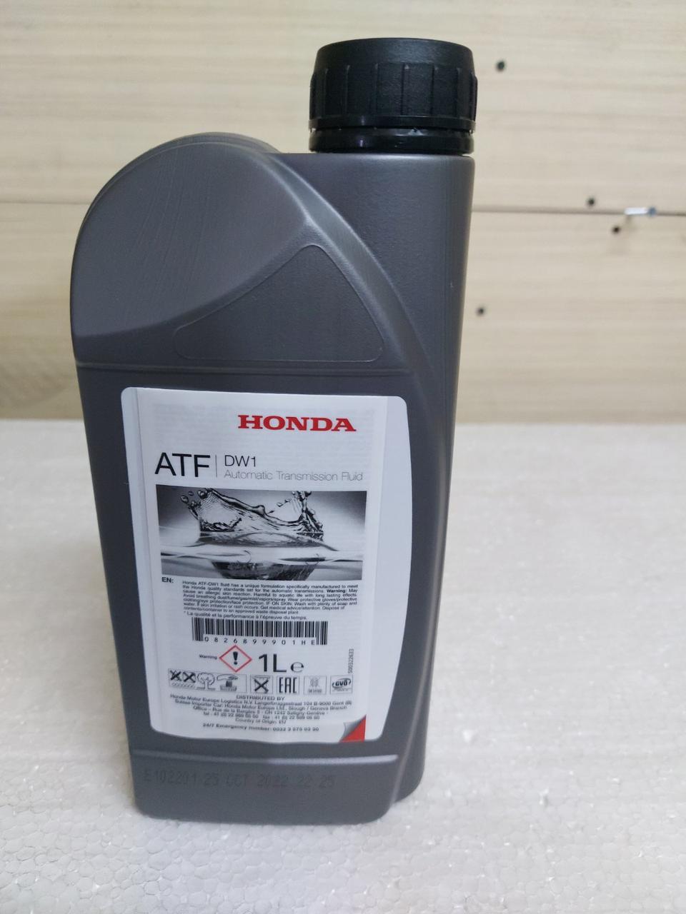 Масло трансмиссионное Honda ATF DW-1 1 л (0826899901HE) - фото 3 - id-p1707764523