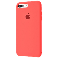 Коралловый силиконовый чехол на iPhone 7 Plus / 8 Plus