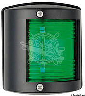 Навигационные огни Utility 77, Пластик. Черный/зеленый. Размер: 75 х 64 х 58h mm. Угол - 112,5°