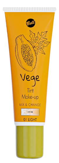 Тональний крем для обличчя Bell Vege Tint Make-Up Mix & Chang 01 Light, 20 г