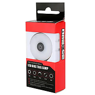 Велосипедний ліхтар габарит T05-16LED Red + кліпса + microUSB, фото 5