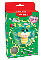 PAULINDA Маса для ліплення Super Dough Circle Baby Кіт заводний механізм (зелений) PER