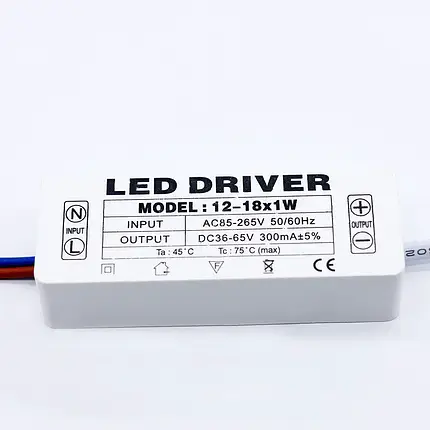 Драйвер LED QH 1Wx 12-18., фото 1