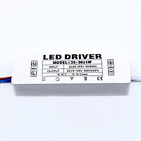 Блок питания LED драйвер QH 1Wx25-36, для подключения к светодиодам или подходящим по характеристикам сборкам.