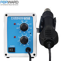 Паяльная станция Forward 858 термофен для пайки 700W пайка SMD, BGA, QFP, метал. корпус